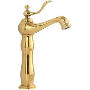Umyvadlová baterie vysoká MEXEN VELA zlatá