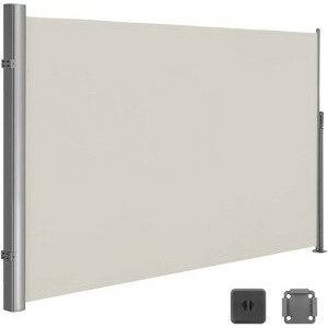 SONGMICS Boční markýza Orrine 200x400 cm béžová