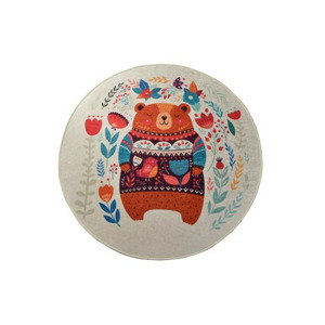 Conceptum Hypnose Dětský kulatý koberec Sweet Bear 140 cm vícebarevný