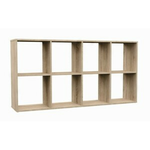 TP Living Regál MALAX 147 cm dub sonoma