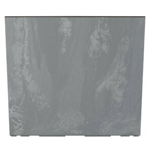 Prosperplast Vysoký truhlík s vkladem CORBI V 77 cm tmavě šedý, varianta 58 cm