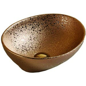 Keramické umyvadlo na desku MEXEN ELZA 40 měděné