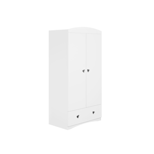 Kocot kids Dětská skříň Julia 90 cm bílá