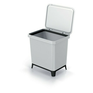 Prosperplast Odpadkový koš SYSTEMO 29 L světle šedý