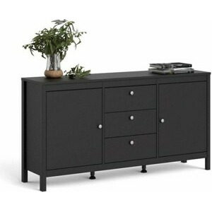 Tvilum KOMODA TWO REE 151 cm černá