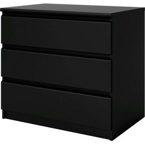 Tvilum Komoda Simplicitous III černá mat