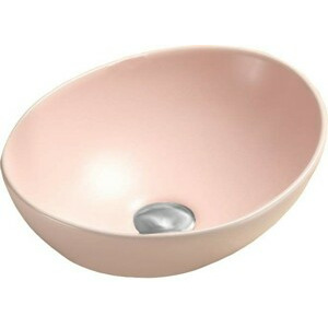 Keramické umyvadlo na desku Mexen ELZA 40 x 34 cm růžová