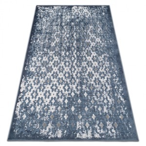 Dywany Lusczow Kusový koberec ACRYLOVY YAZZ 7006 modrý, velikost 133x190