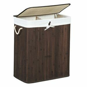 SONGMICS Koš na prádlo BEA hnědý