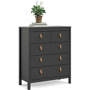 Tvilum Komoda THREE REE 82 cm černá