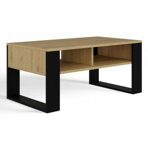 TP Living Konferenční stolek Lawa MODERN 2P dub artisan/černý