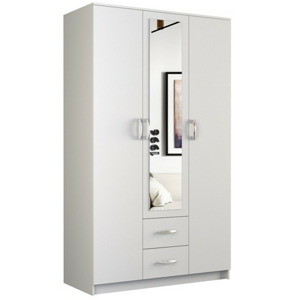 TP Living Šatní skříň ROMANA 120 cm bílá