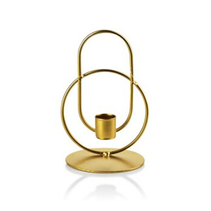 Mondex Svícen Cedric I 9 cm zlatý