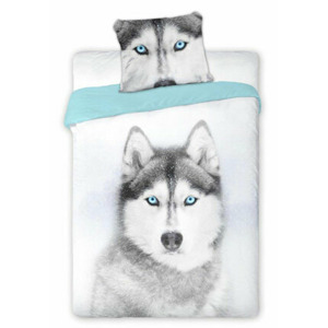 Faro Bavlněné povlečení Wild Husky 160x200 cm