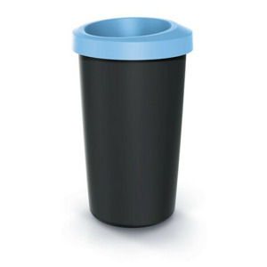 Prosperplast Odpadkový koš COMPACTO světle modrý/černý, varianta 25 l