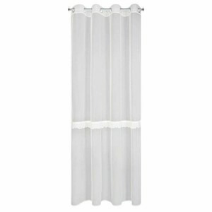 Eurofirany Záclona s krajkou SOFI 140x260 bílá