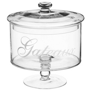 5five Simply Smart Skleněná nádoba na sušenky Gateaux 18,5 cm