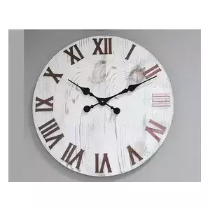 ModernClock Nástěnné hodiny Denny hnědé