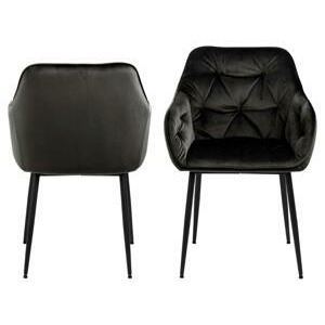 Actona Jídelní křeslo Brooke I šedé/hnědé