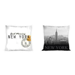 Faro Oboustranný povlak na polštář City NY 003 - 40x40 cm