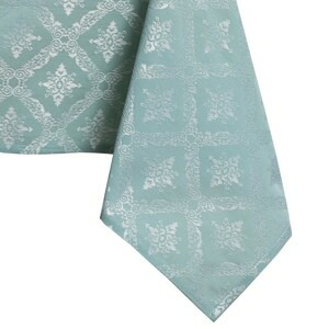 Kulatý ubrus DecoKing MAYA mátový, velikost r110x110