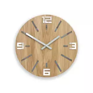 ModernClock Nástěnné hodiny Sheen šedé