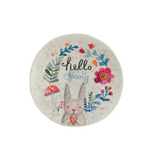 Conceptum Hypnose Dětský kulatý koberec Hello Spring 140 cm béžový