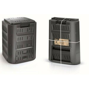 Prosperplast Zahradní kompostér ECOGREEN 320L černý