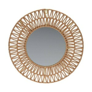 H&S Decoration Nástěnné zrcadlo 45 cm přírodní