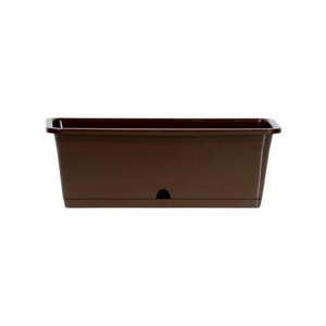 Prosperplast Truhlík KAMÉLIE tmavě hnědý, varianta 40,2 cm