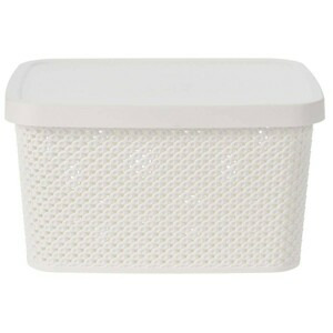 Storage Solutions Úložný koš Simple plus 27 cm bílý