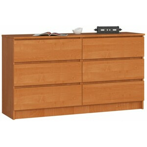 Ak furniture Komoda Rollo K 140 cm olše