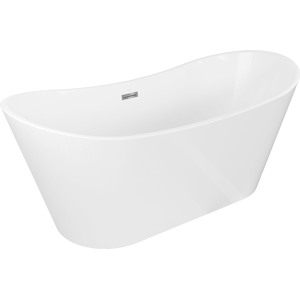 Akrylová vana volně stojící MEXEN MONTANA 170x80 cm + vanový sifón - bílá