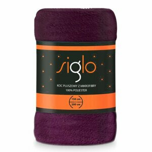 Faro Deka z mikroplyše Siglo 150x200 cm fialová