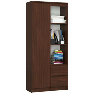 Ak furniture Skříň Rexa 80 cm wenge