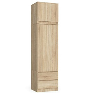 Ak furniture Šatní skříň s nádstavcem STAR 234 cm