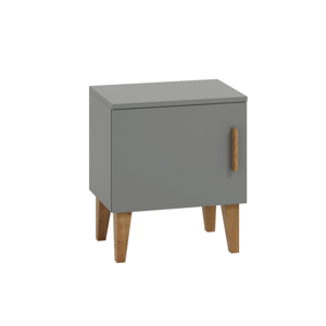 Kocot kids Dětský noční stolek Kubi 50 cm šedý