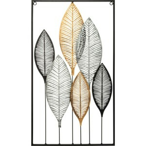 ATMOSPHERA Kovová ozdoba na zeď 37x65 cm