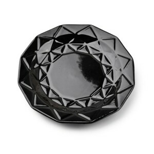 Affekdesign Keramický Talíř ADEL 19,5 cm černý