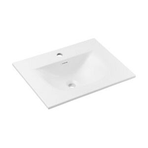 Comad Keramické zápustné umyvadlo Sky1 60 cm matné bílé