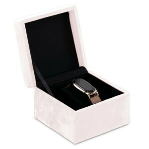 AmeliaHome Šperkovnice Basa světle růžová, velikost 10,8x10,8x7,8