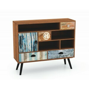 HALMAR Komoda Mezo KM3 vícebarevná