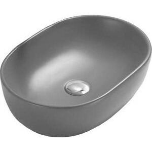 Umyvadlo MEXEN VIKI 48 x 35 cm tmavě šedé