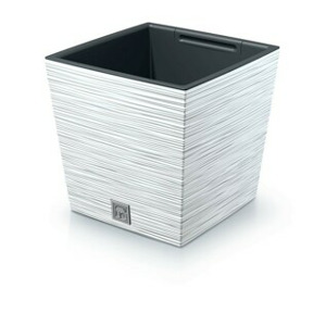 Prosperplast Květináč FUSU V bílý, varianta 24 cm