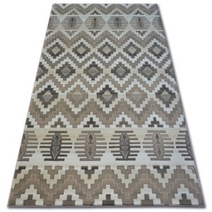 Dywany Lusczow Kusový koberec ARGENT - W4809 diamant béžový, velikost 133x190