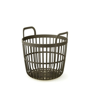 Prosperplast Koš s uchy Zania III kávový, varianta 36,4 cm