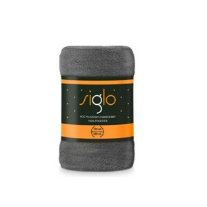 Faro Deka z mikroplyše Siglo 150x200 cm šedá