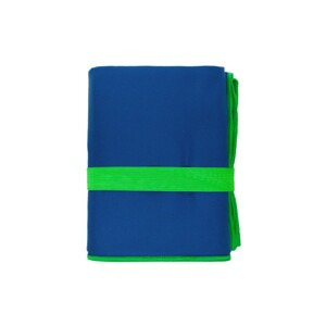 Faro Ručník z mikrovlákna FITNESS 80x130 cm s gumičkou modrý/zelený