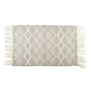 Mondex Dekorativní koberec BOHO 80x50 cm béžový