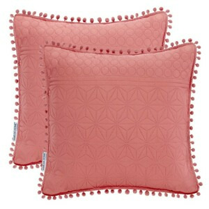 Povlaky na polštáře AmeliaHome Meadore růžové, velikost 45x45*2